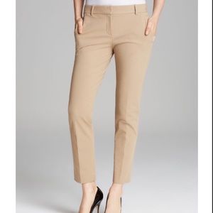 Theory Cotton Ankle Pants